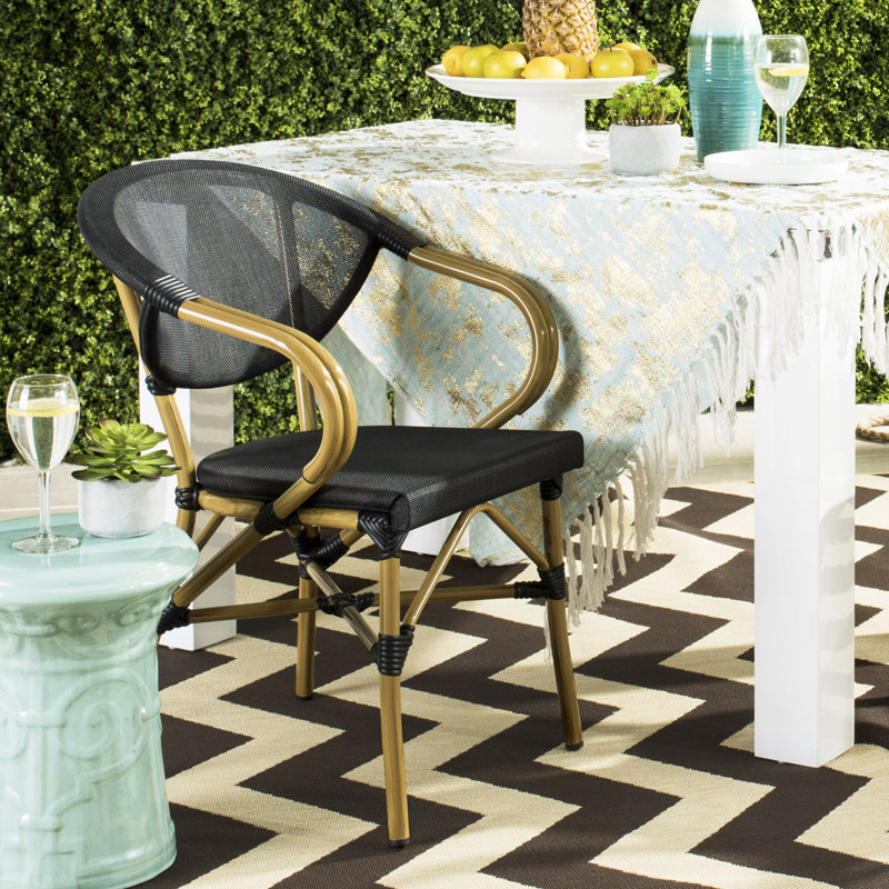 Bay Isle Home Yolanda Stacking Patio Dining Chair & Reviews Wayfair